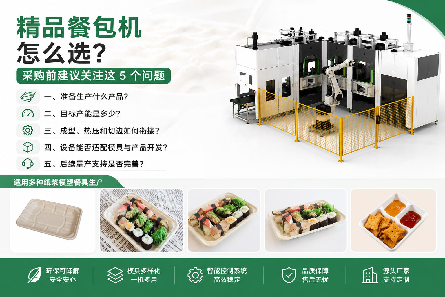 精品餐包机怎么选？采购前建议关注这 5 个问题