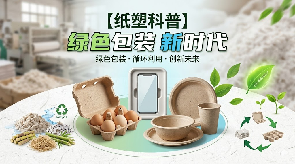 【纸塑科普】纸浆模塑