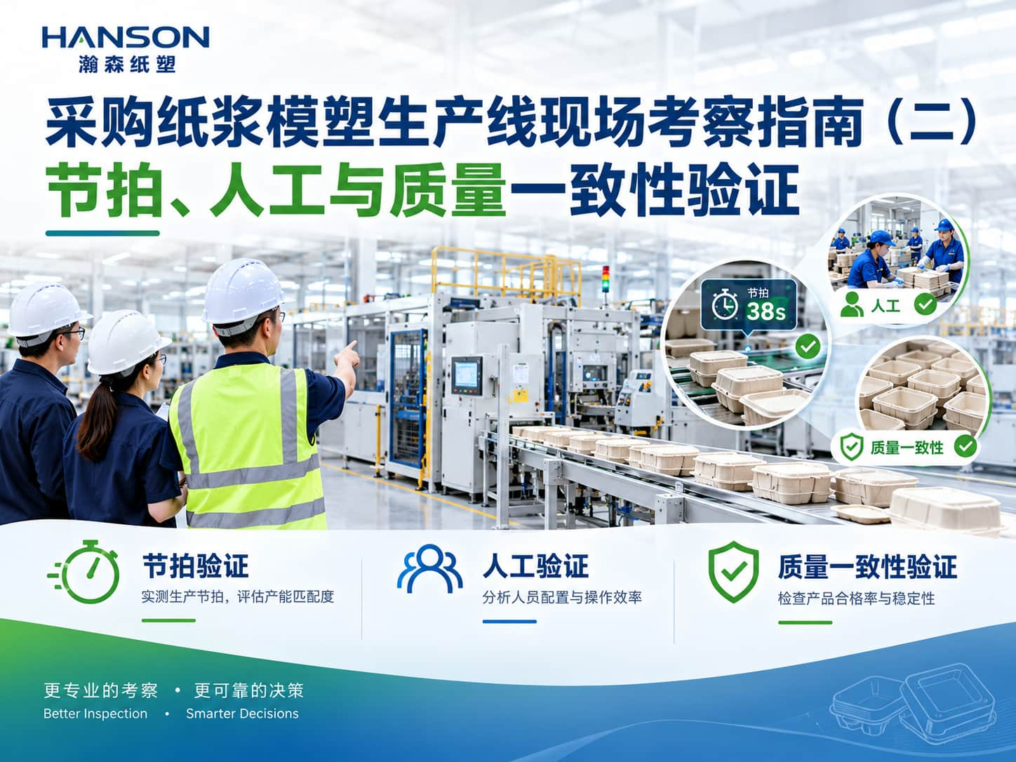 采购纸浆模塑生产线现场考察指南（二）：节拍、人工与质量一致性验证
